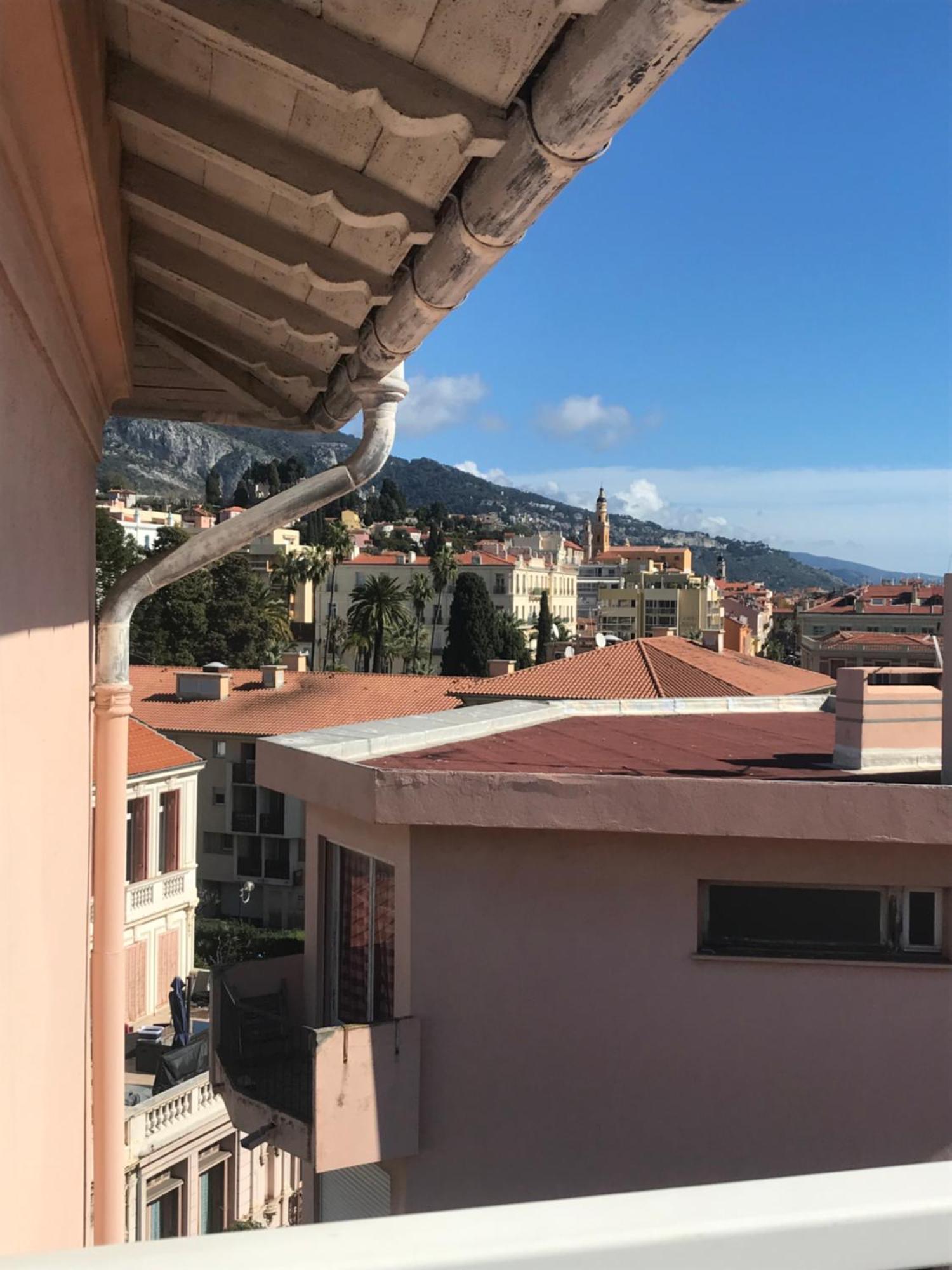 Lumineux Studio Sous Les Toits De Menton Exterior photo